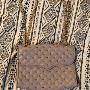 Rebecca Minkoff Quilted Affair in torta w/ studs